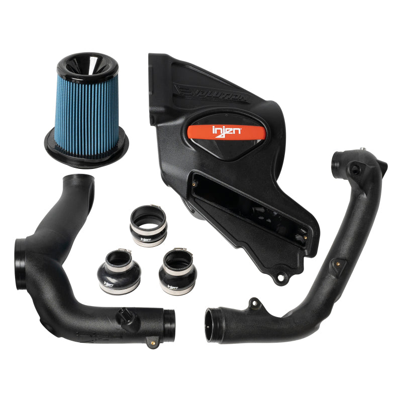 
                      
                        Injen 2021-2022 Ford Bronco V6-2.7L Twin Turbo Evolution Intake
                      
                    