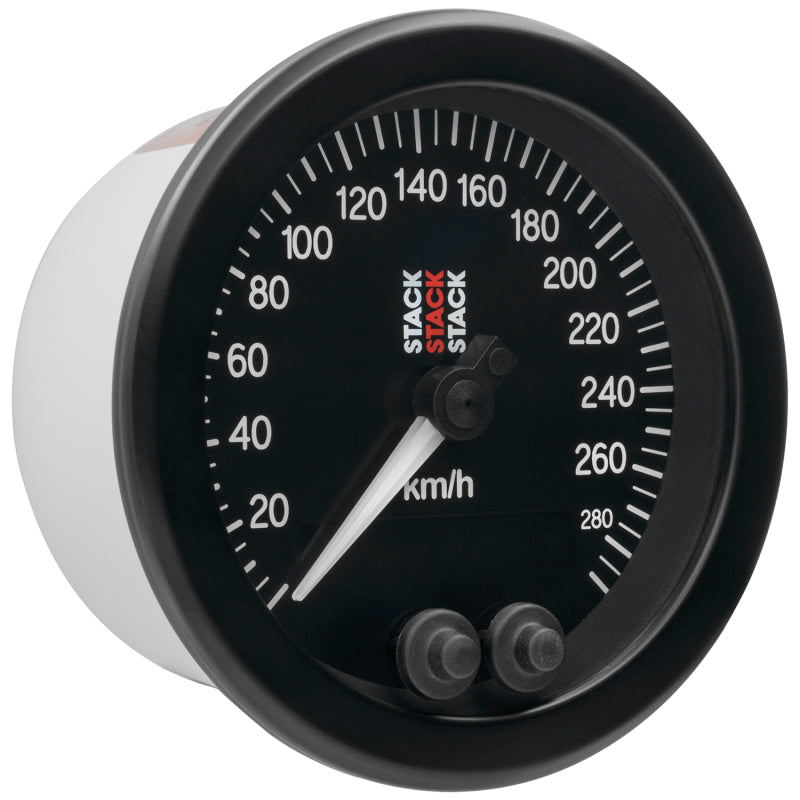 
                      
                        Autometer Stack Instruments 88mm 0-290 KM/H GPS Speedometer - Black
                      
                    