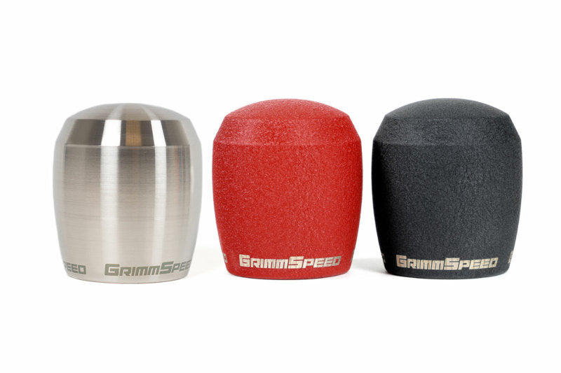 
                      
                        GrimmSpeed Stubby Shift Knob Stainless Steel (Raw) - M12x1.25
                      
                    