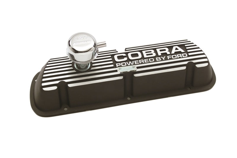 
                      
                        Ford Racing Black Satin Valve Cover Cobra
                      
                    