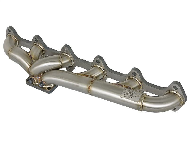 aFe Twisted Steel Header w/ T4 Turbo Manifold 03-07 Dodge Diesel L6-5.9L