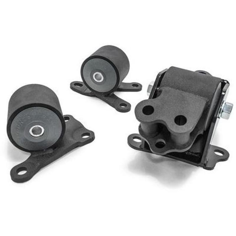 Innovative 96–00 Civic B/D-Serie, schwarze Stahlhalterungen, 60A-Buchsen (3 Schrauben)