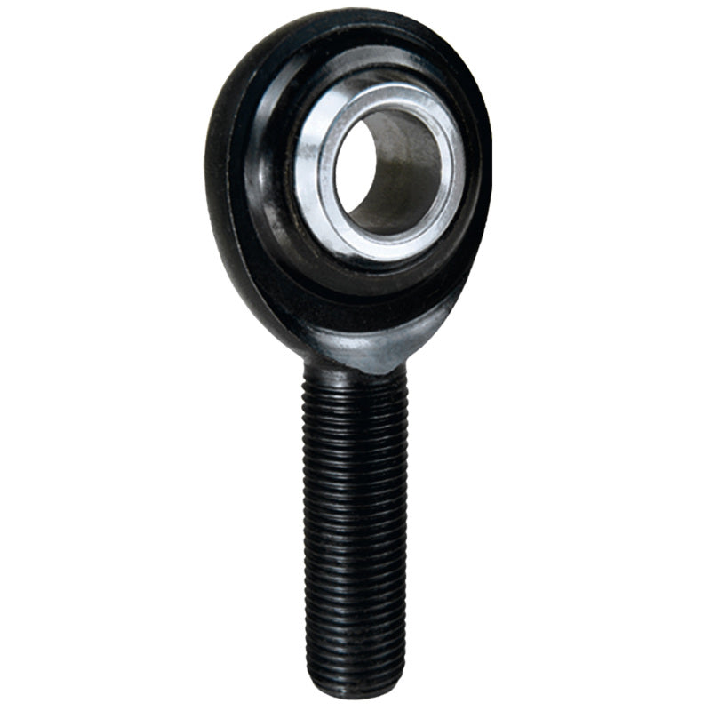 QA1 PC Series 2-Pc Rod End - Male/Right Hand - .375in Bore x 3/8-24 - Alloy Steel w/PTFE