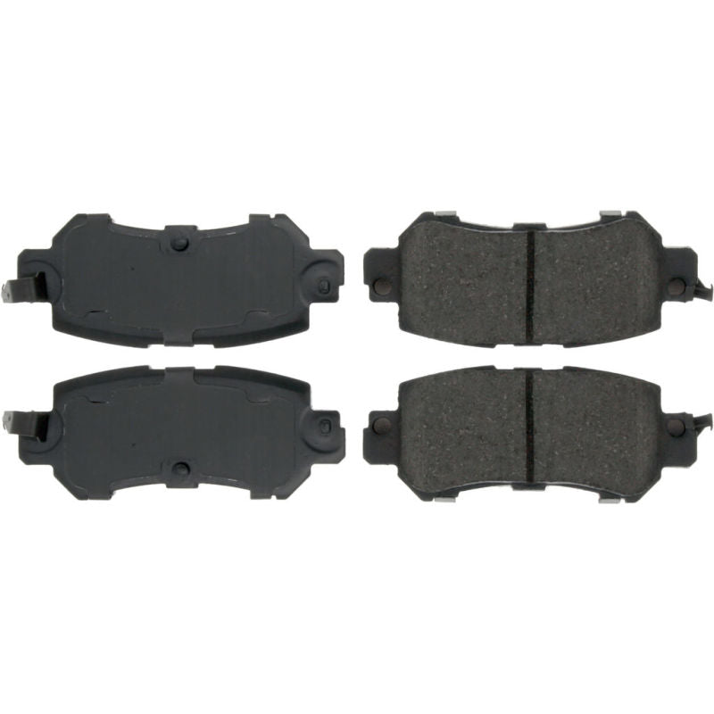 Centric 13-16 Porsche 911 Posi-Quiet Semi-Metallic Brake Pads w/ Hardware - Front