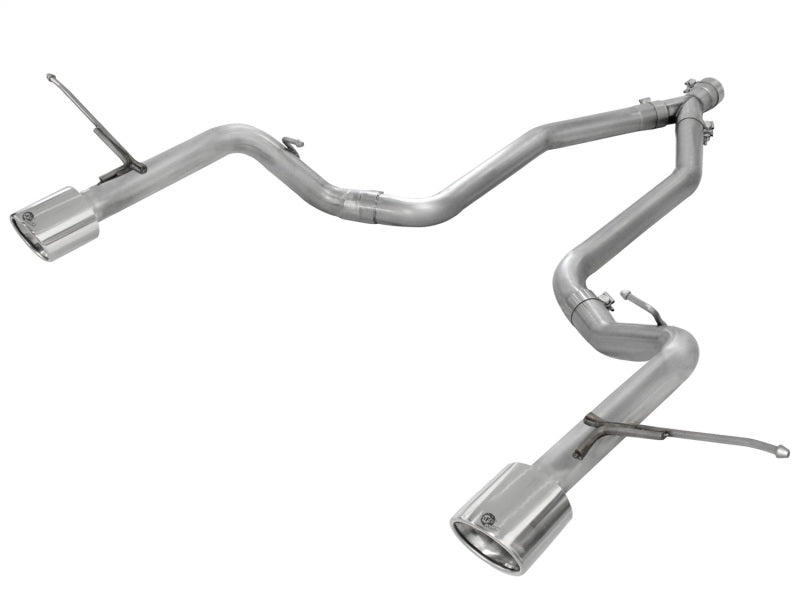 aFe MACHForce XP 14+ Jeep Grand Cherokee V6 3.0L (td) 2.5in DPF-Back 409SS Exhaust w/o Resonators