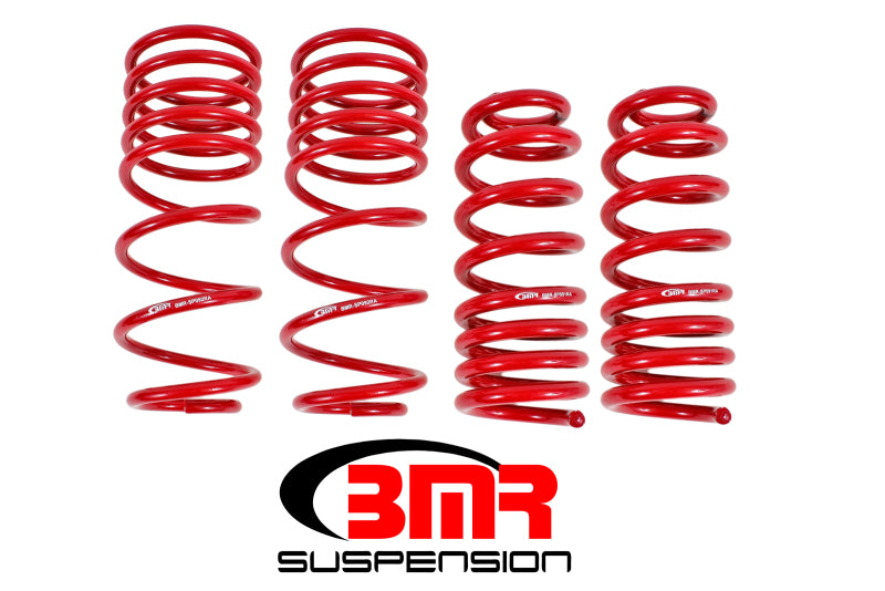 BMR 93-02 F-Body Handling Version Tieferlegungsfedern-Kit (4er-Set) - Rot
