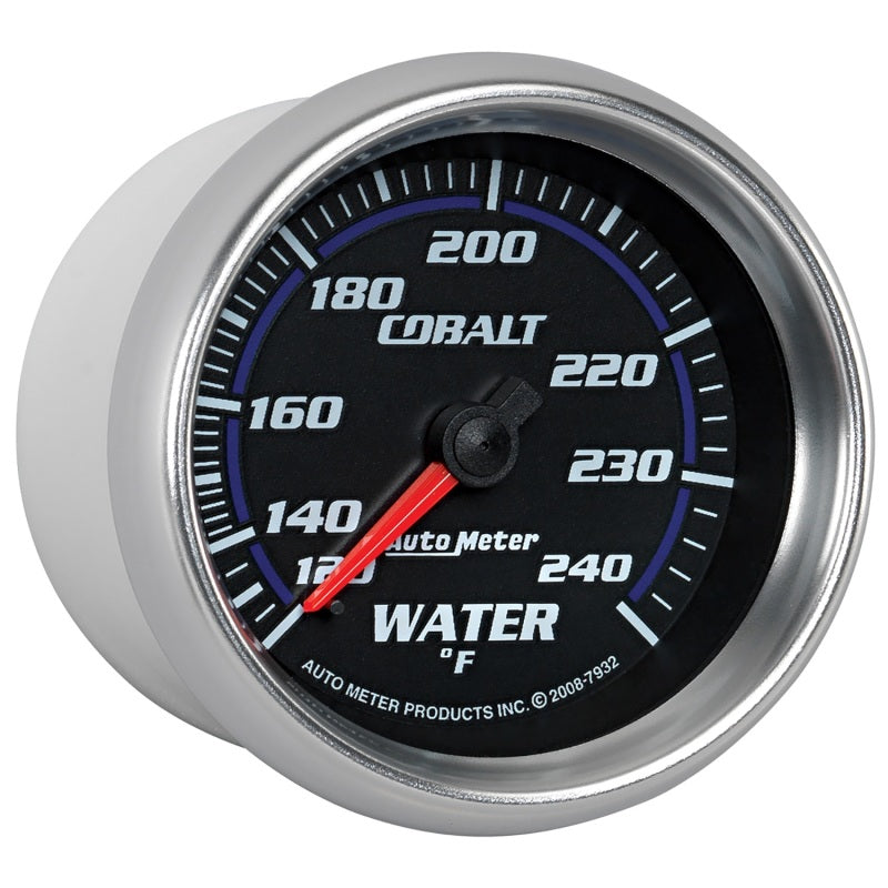 
                      
                        Autometer Cobalt 66mm 120-240 Degree F Mechanical Water Temperature Gauge
                      
                    