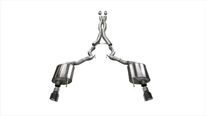 CORSA Performance 14341BLK — Black PVD — Catback