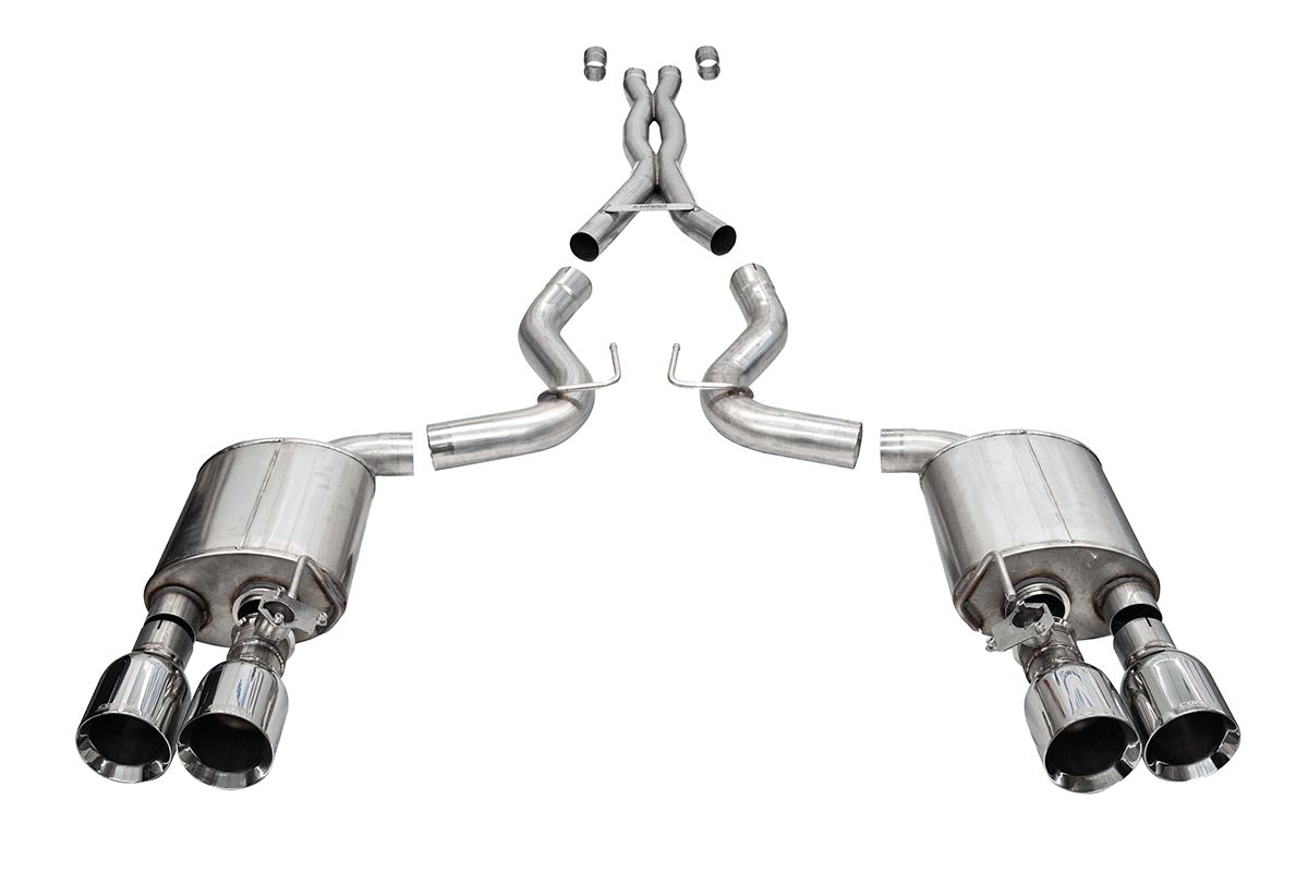 CORSA Performance 21292 — Xtreme Valved / Polished / Straight — Catback