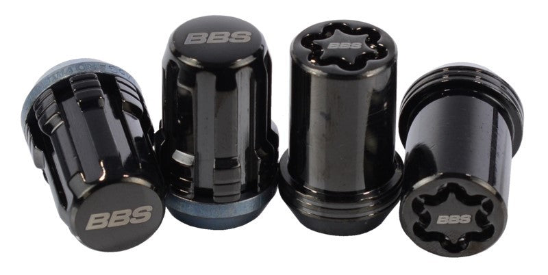 BBS McGard Lug Nut Set 12x1.5 Black - w/Locks