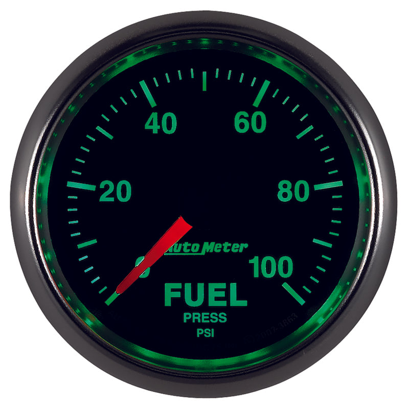 
                      
                        Autometer GS 0-100 PSI Full Sweep Electronic Fuel Pressure Gauge
                      
                    