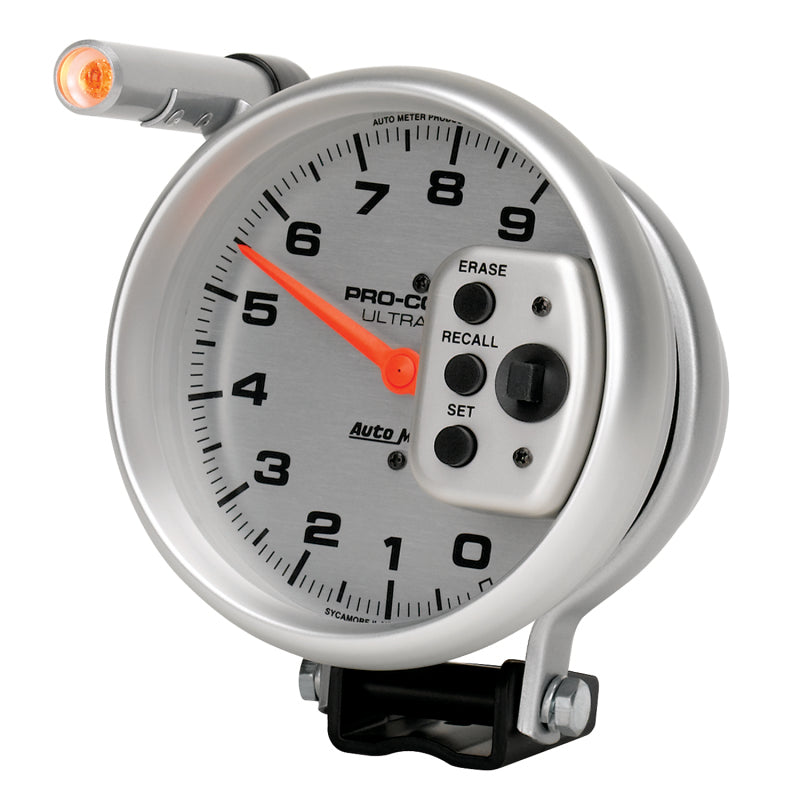 
                      
                        Autometer Ultra-Lite 5 inch 9000 RPM Single Range w/ Shift-Lite and Memory Tachometer
                      
                    