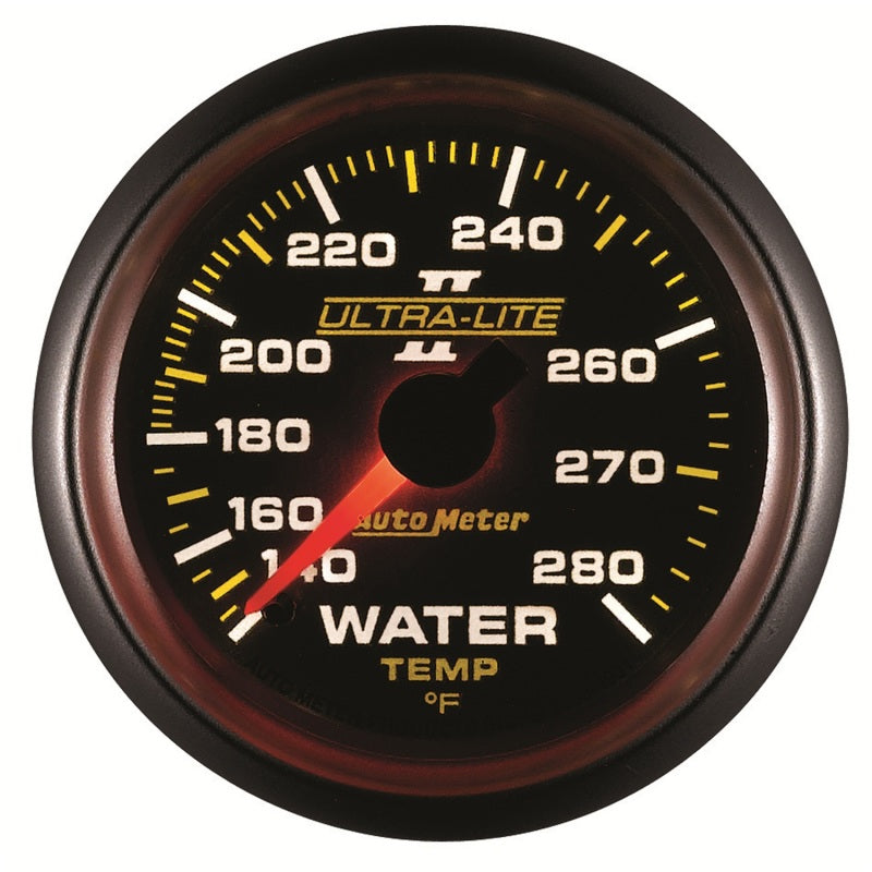 
                      
                        Autometer Ultra-Lite II 52mm 140-280 Deg F Mechanical Water Temp Gauge
                      
                    