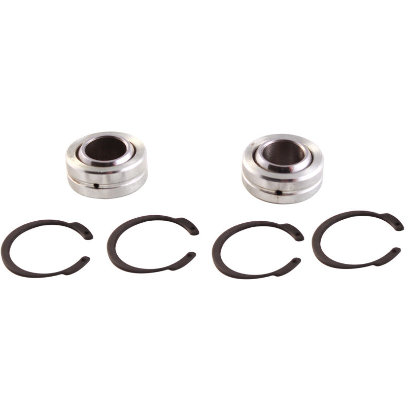 QA1 COM Series Bearing Kit w/Snap Rings - .5in x .5in Wide - Heat Treated Chrome Plated Steel