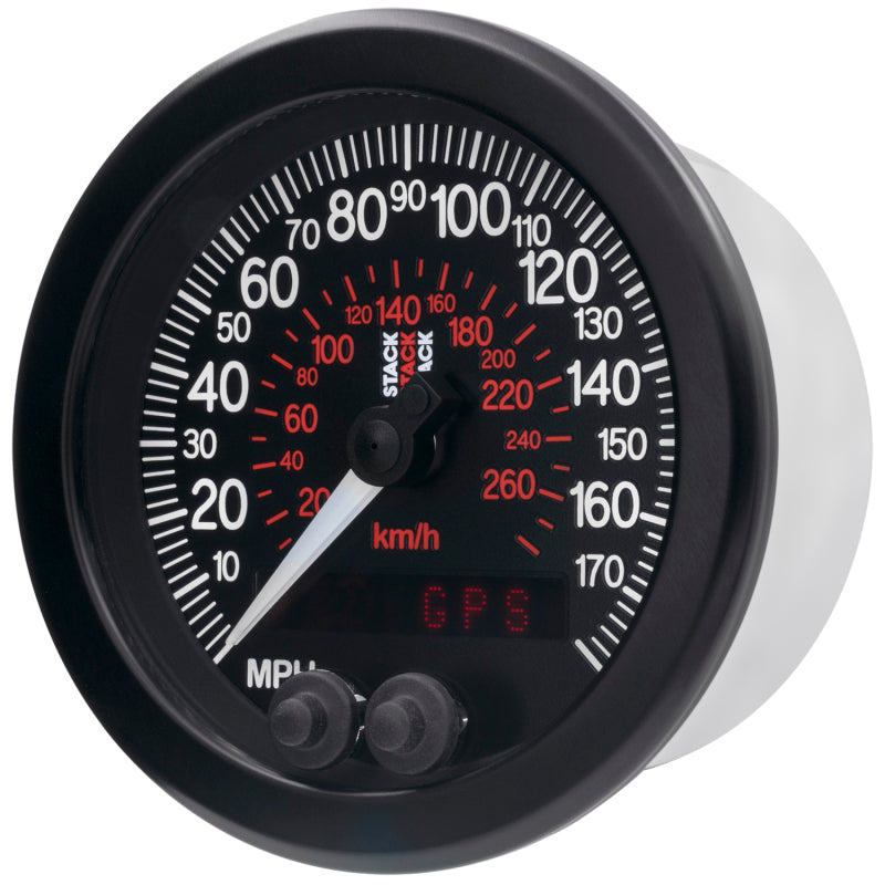 
                      
                        Autometer Stack Instruments 88mm 0-180 MPH 290 KM/H GPS Speedometer - Black
                      
                    