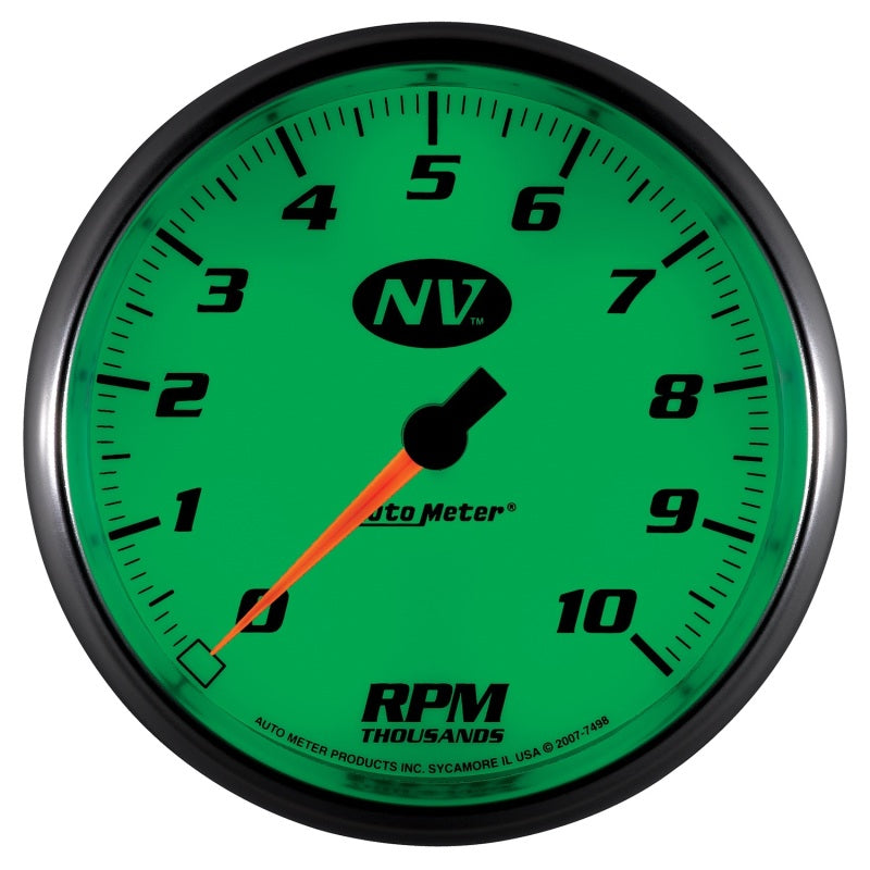 
                      
                        AutoMeter Gauge Tachometer 5in. 10K RPM In-Dash NV
                      
                    