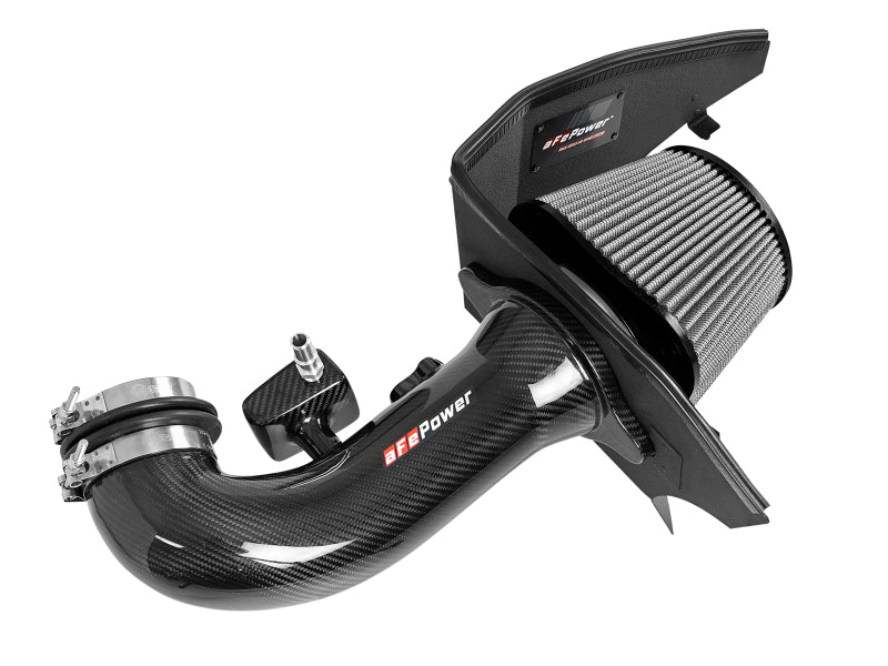 
                      
                        aFe 19-21 GM Trucks 5.3L/6.2L Track Series Carbon Fiber Cold Air Intake System W/ Pro Dry S Filters
                      
                    