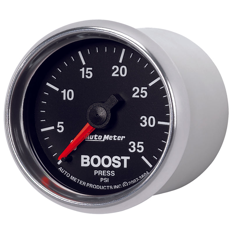 
                      
                        AutoMeter GS 2 1/16 inch 35PSI Mechanical Boost Gauge
                      
                    