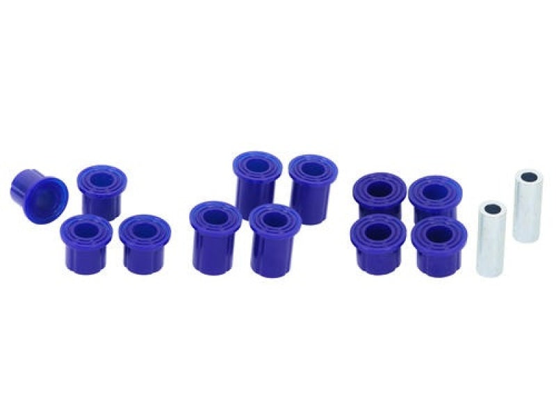 
                      
                        SuperPro 2005 Nissan Frontier LE Rear Leaf Spring and Shackle Bushing Kit
                      
                    