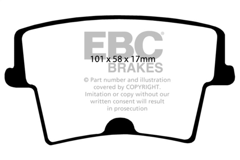 
                      
                        EBC 05-09 Chrysler 300 2.7 Greenstuff Rear Brake Pads
                      
                    