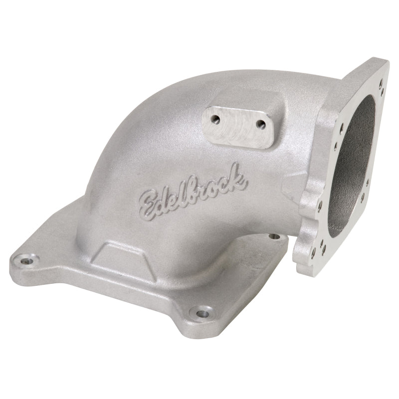 
                      
                        Edelbrock EFI Intake Elbow Universal 100 Deg 120mm T B to 4500 Dominator Flange
                      
                    