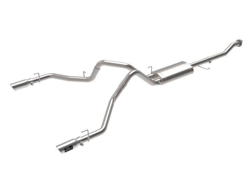 aFe Vulcan Series 3 cale 304SS Cat-Back z polerowanymi końcówkami 15-20 Ford F-150 V6 2.7L/35L(tt) / V8 5.0L