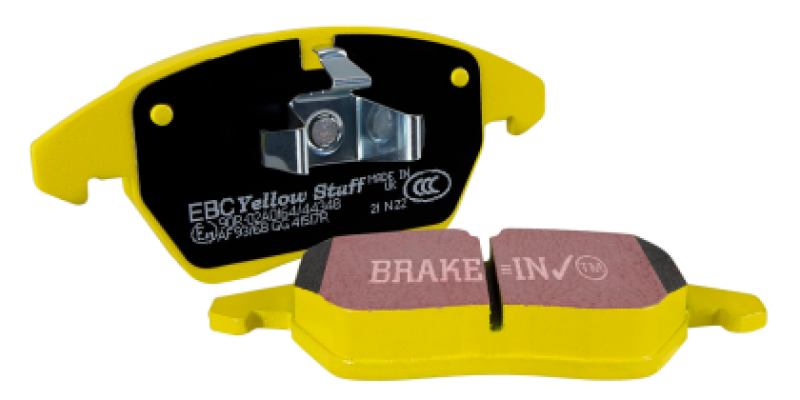 
                      
                        EBC 19-22 Mercedes-Benz GLC300 (Coupe C253) 4Matic 2.0T Yellowstuff Front Brake Pads
                      
                    