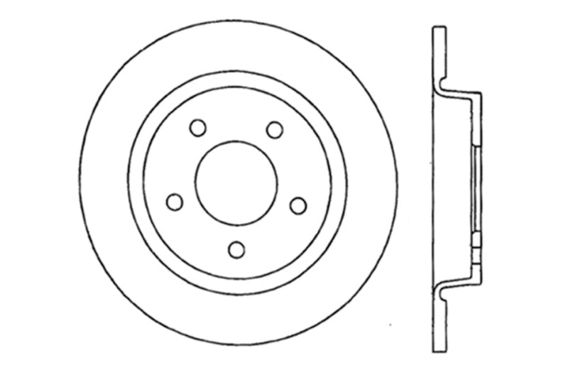 
                      
                        StopTech 04-10 Mazda3 Slotted & Drilled Left Rear Rotor
                      
                    