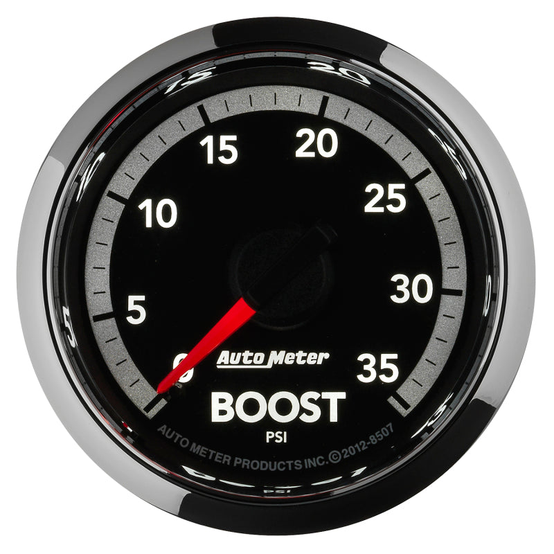 
                      
                        Autometer Gen4 Dodge Factory Match 52.4mm Mechanical 0-35 PSI Boost Gauge
                      
                    