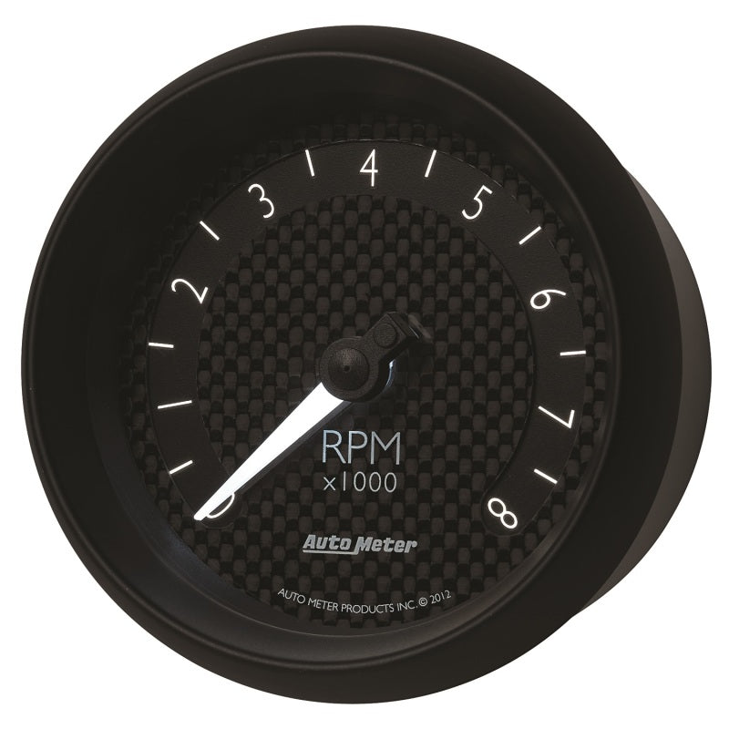 
                      
                        Autometer GT Series 3-3/8in In Dash 8K RPM Tachometer
                      
                    