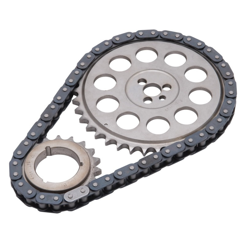 
                      
                        Edelbrock Timing Chain Performer Link 396-502 Chevrolet 96-Later Blocks w/ Cam Thrust Plate
                      
                    