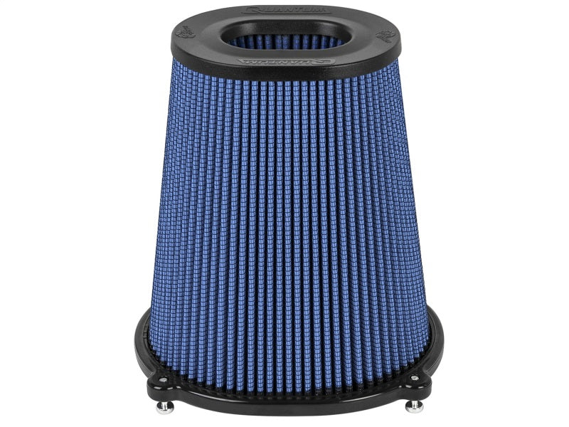 aFe Quantum Pro-5 R Air Filter Inverted Top - 5.5inx4.25in Flange x 9in Height - Oiled P5R