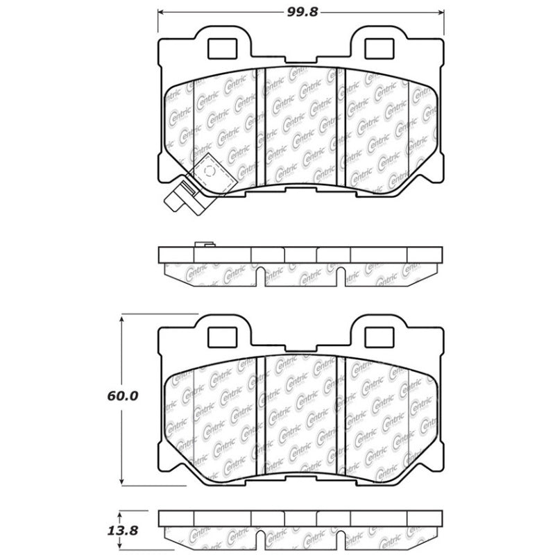 
                      
                        StopTech Street Touring 08-09 Infiniti FX50/G37 Rear Brake Pads
                      
                    