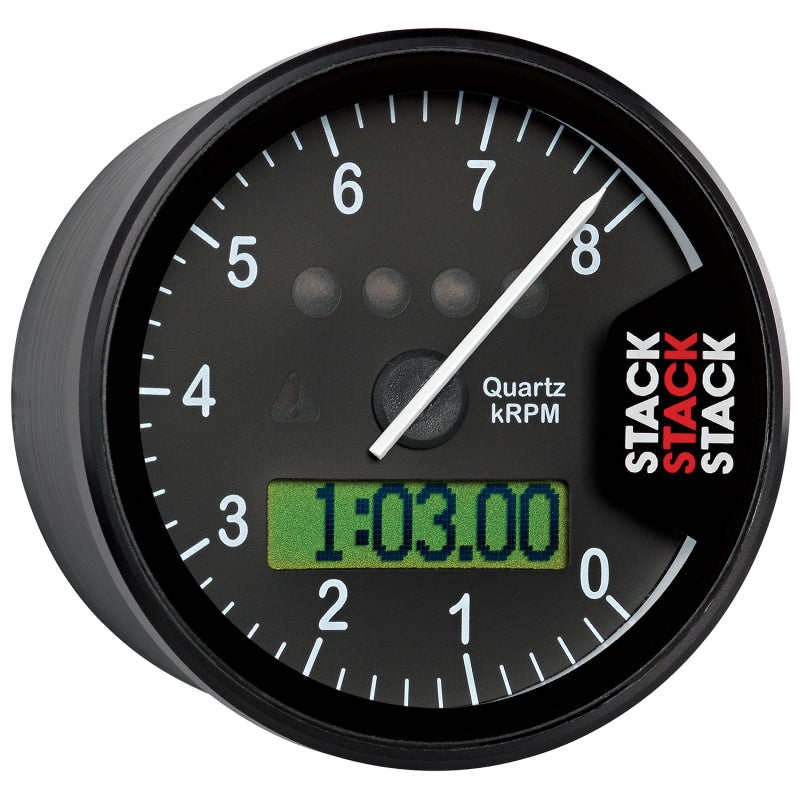 
                      
                        Autometer Stack Display Tachometer 0-8K RPM - Black
                      
                    