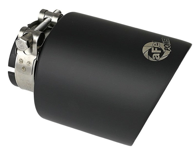 
                      
                        aFe Takeda 304 SS Clamp-On Exhaust Tip 2.5in. Inlet / 4.5in. Outlet / 7in. L - Black
                      
                    