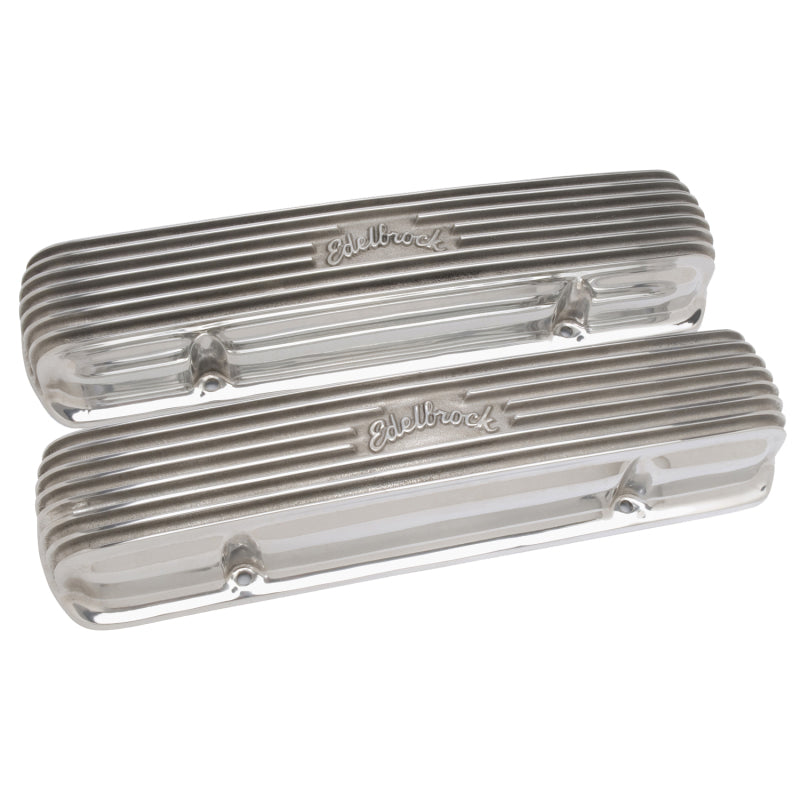 
                      
                        Edelbrock Valve Cover Classic Series Pontiac 1962-1979 301-455 CI V8 Polshed
                      
                    