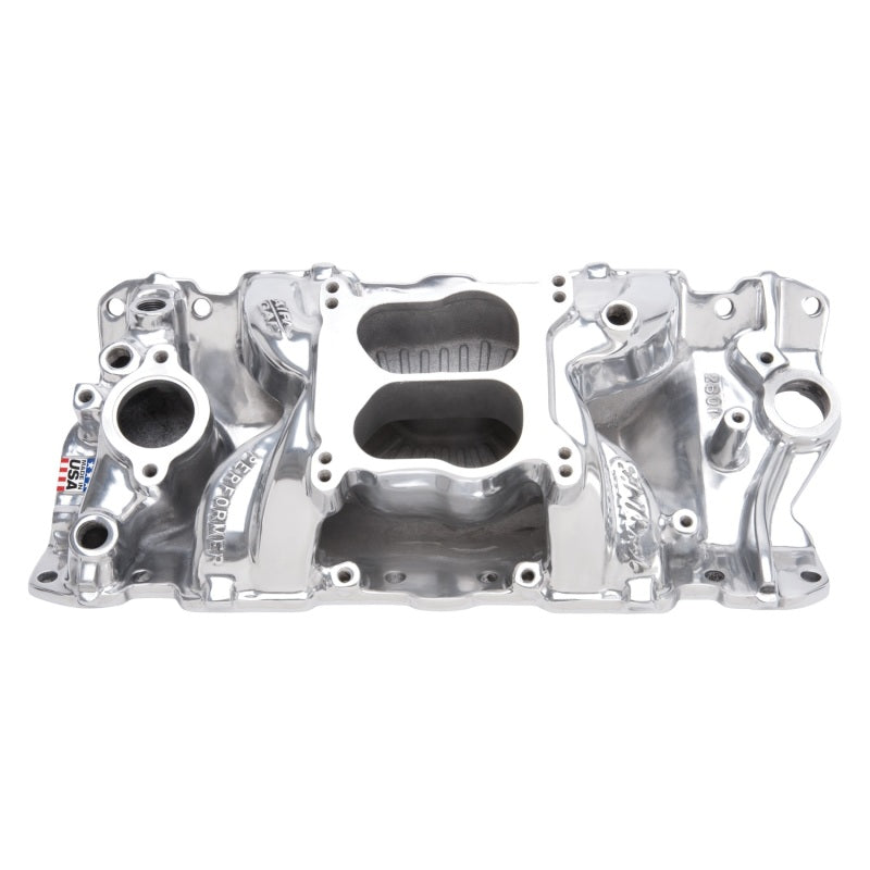 
                      
                        Edelbrock SBC Perf Air Gap Manifold Polished
                      
                    