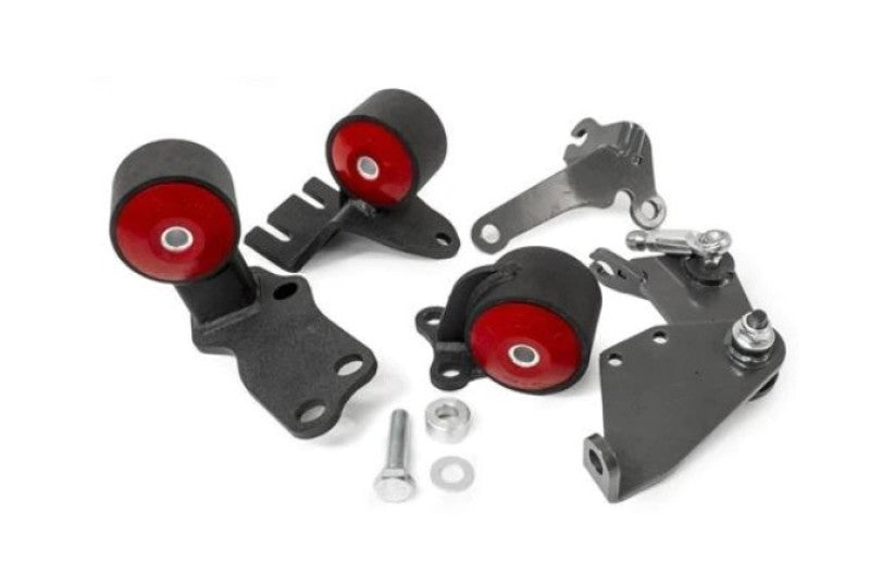 Innovative 88-91 Civic B-Series Black Steel Mounts 60A Bushings w/o Actuator