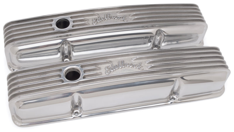 
                      
                        Edelbrock Valve Cover Classic Series Chevrolet 1959-1986 262-400 CI V8 Polshed
                      
                    