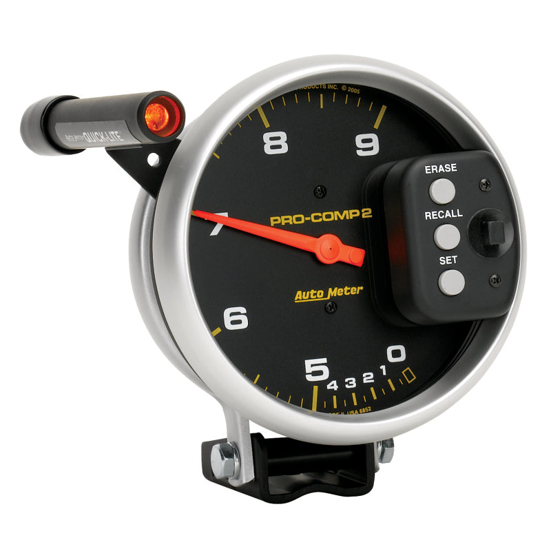 
                      
                        Autometer Pro-Comp 5 inch 9000 RPM Dual Range w/ Shift-Lite and Memory Tach
                      
                    