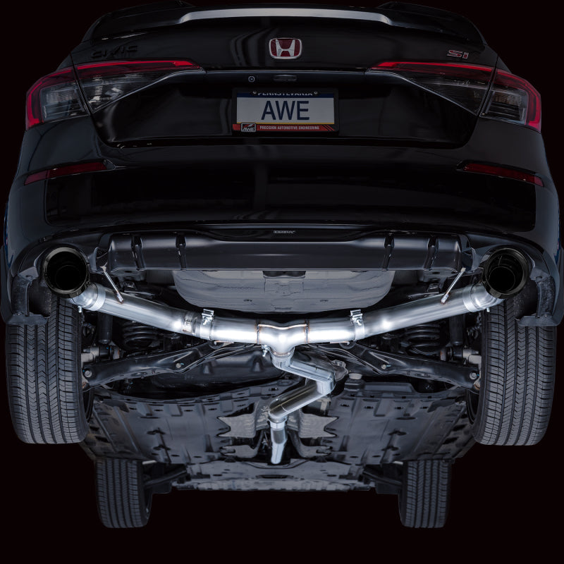 
                      
                        AWE Tuning 22+ Honda Civic Si/Acura Integra Track Edition Catback Exhaust - Dual Diamond Black Tips
                      
                    