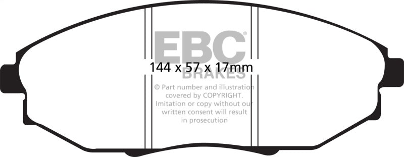 
                      
                        EBC 04-06 Chevrolet Epica 2.5 Greenstuff Front Brake Pads
                      
                    