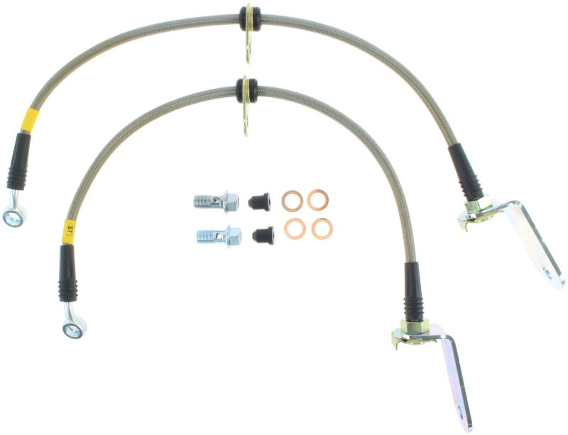 
                      
                        StopTech 06-09 Honda Civic EX Rear SS Brake Lines
                      
                    