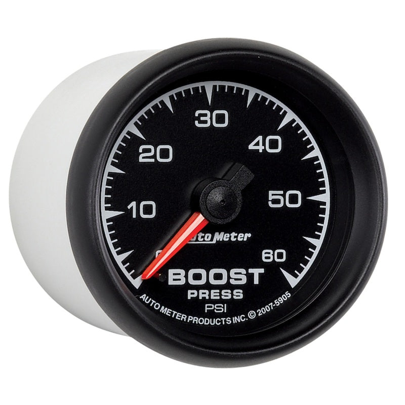 
                      
                        Autometer ES 52mm 0-60 PSI Mechanical Boost Gauge
                      
                    