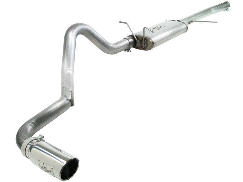 aFe MACHForce XP Exhaust Cat-Back 3in SS-409 w/ Polished Tip 97-03 Ford F-150 V8 4.6/5.4L