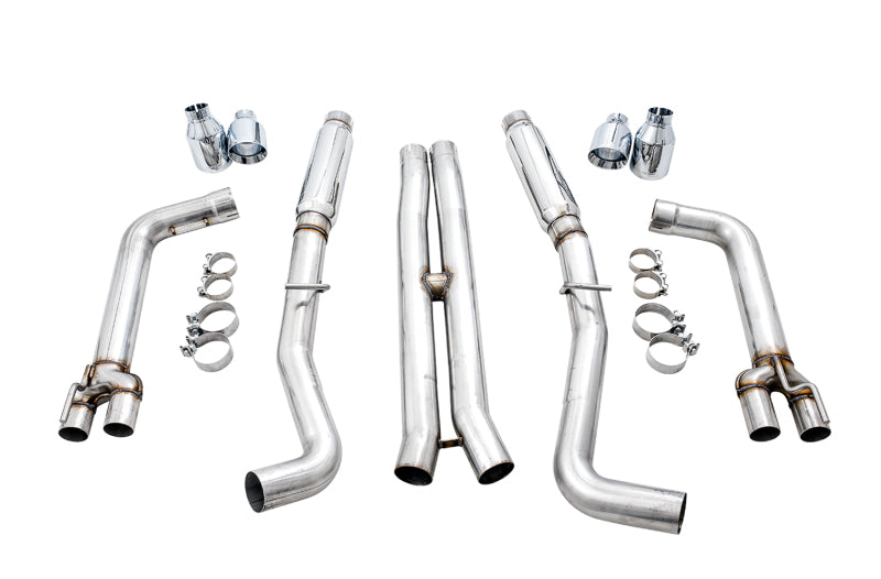 
                      
                        AWE Tuning 2015+ Dodge Challenger 6.4L/6.2L SC Track Edition Exhaust - Quad Chrome Silver Tips
                      
                    