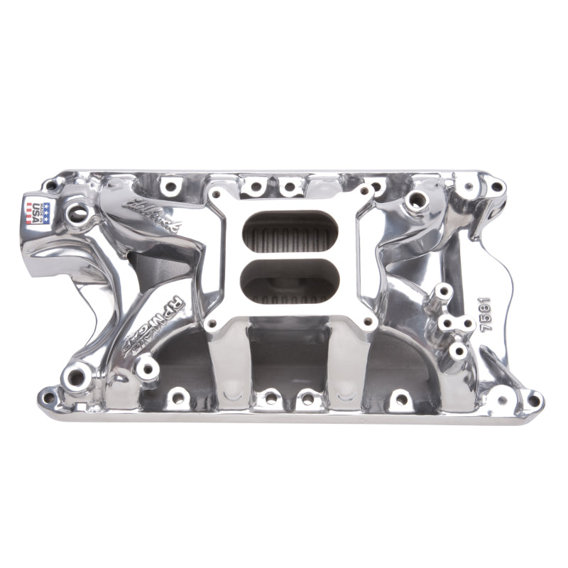 Edelbrock Polished Ford 351 RPM Air Gap Manifold