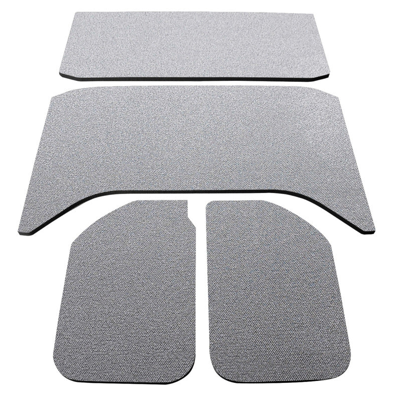 DEI 11-18 Jeep Wrangler JK 4-Door Boom Mat Headliner - 4 Piece - Gray