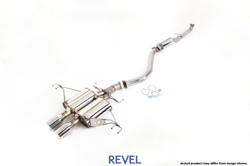 Revel Medallion Touring-S Catback Exhaust - Dual Muffler/ Dual Tip 17-19 Honda Civic Type-R