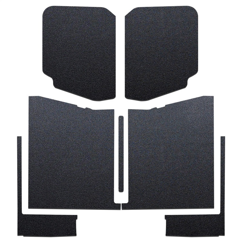 
                      
                        DEI 20-22 Jeep Gladiator JT 4-Door Boom Mat Complete Headliner Kit - 7 Piece - Black
                      
                    